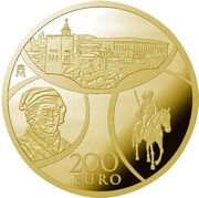 200 Euros - Felipe VI Renaissance age, Spain, 2019 reverse image