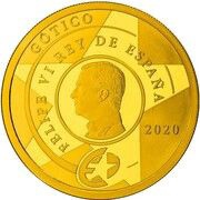 200 Euros - Felipe VI Gothic age obverse image