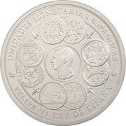 300 Euros - Felipe VI Spanish monetary units obverse image