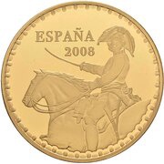 400 Euros Spanish War of Independence obverse image