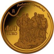 400 Euros Domenicos Theotocopoulos "El Greco", Spain, 2011 reverse image