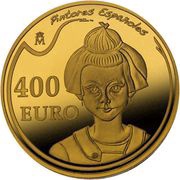 400 Euros Joan Miró, Spain, 2012 reverse image
