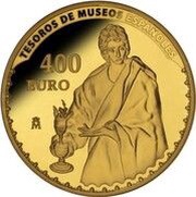400 Euros Domenicos Theotocopoulos "El Greco", Spain, 2014 reverse image