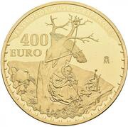 400 Euros Jheronimus Bosch "El Bosco", Spain, 2016 reverse image