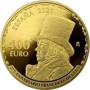 400 Euros Francisco de Goya - The Sleep of Reason Produces Monsters obverse image