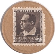 5 Centimos Blasco Ibañez obverse image