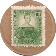 10 Centimos Mariana Pineda obverse image