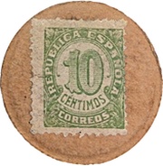 10 Centimos Numeral obverse image