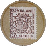 10 Centimos Especial Movil obverse image