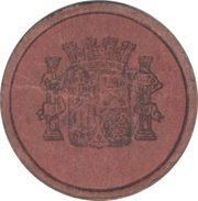 15 Centimos Nicolas Salmeron, Spain, 1938 reverse image