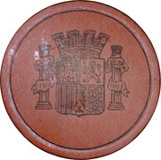 20 Centimos Francisco Pi y Margall, Spain, 1938 reverse image