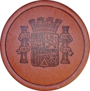 30 Centimos Gaspar Melchor de Jovellanos, Spain, 1938 reverse image