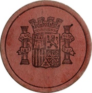 60 Centimos Fermín Salvoechea, Spain, 1938 reverse image