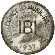 1 Peseta Ibi obverse image