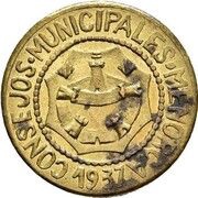 1 Peseta Menorca obverse image