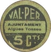 5 Céntimos Aigüestoses del Llobregat obverse image