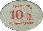 10 Céntimos Esparreguera obverse image
