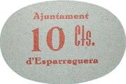 10 Céntimos Esparreguera obverse image