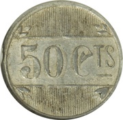 50 Centimos Ametlla del Vallès obverse image