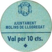10 Céntimos Molins de Llobregat obverse image