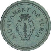 5 Céntimos Súria obverse image