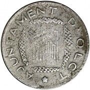 15 Centimos Olot obverse image