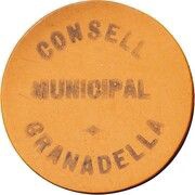 2 Pesetas Granadella obverse image
