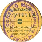25 Céntimos Viella obverse image