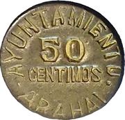 50 Centimos Arahal obverse image