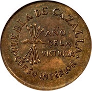 10 Centimos Puebla de Cazalla obverse image