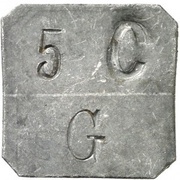 5 Centimos Gratallops obverse image