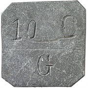 10 Centimos Gratallops obverse image