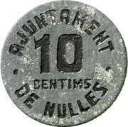 10 Centimos Nulles obverse image