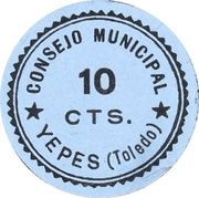 10 Céntimos Yepes obverse image