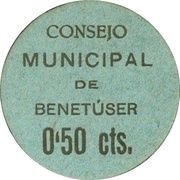 50 Céntimos Benetúser obverse image