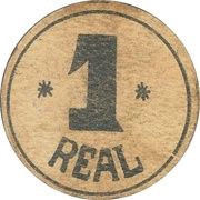 25 Céntimos "1 Real" Puig, Spain,  reverse image