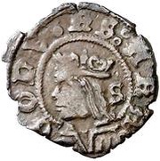 ½ Denier - Ioana and Karolus I obverse image