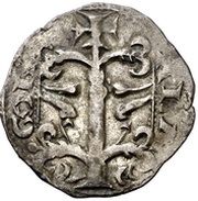 Denier - Anfus II, Spain, 1164-1196 reverse image
