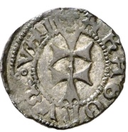 Denier - Ferdinandus II with S, Spain, 1479-1516 reverse image