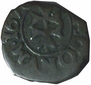 Denier - Karolus II, Spain, 1670-1680 reverse image