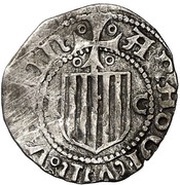 ¼ Real - Ferdinandus II, Spain, 1484 reverse image