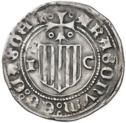 ½ Real - Ferdinandus II, Spain, 1484 reverse image