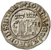 ½ Real - Ioana and Karolus I obverse image