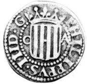 ½ Real - Philipus III, Spain, 1651 reverse image