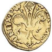 ½ Florin - Petrus IV, Spain, 1369-1372 reverse image