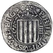 4 Reales - Philipus V, Spain, 1707 reverse image
