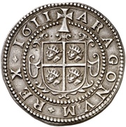 8 Reales - Philipus II obverse image