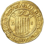 2 Ducats - Ioana and Karolus I, Spain, 1516-1555 reverse image