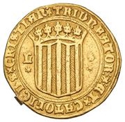 10 Ducats - Ferdinandus II, Spain, 1505 reverse image