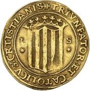 4 Ducats - Ferdinand II, Spain, 1479-1516 reverse image